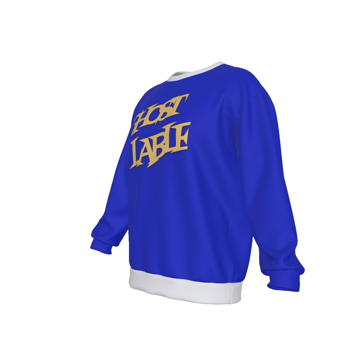 All-Over Print Men's Drop Shoulder Round Neck Long-Sleeved Sweatshirt