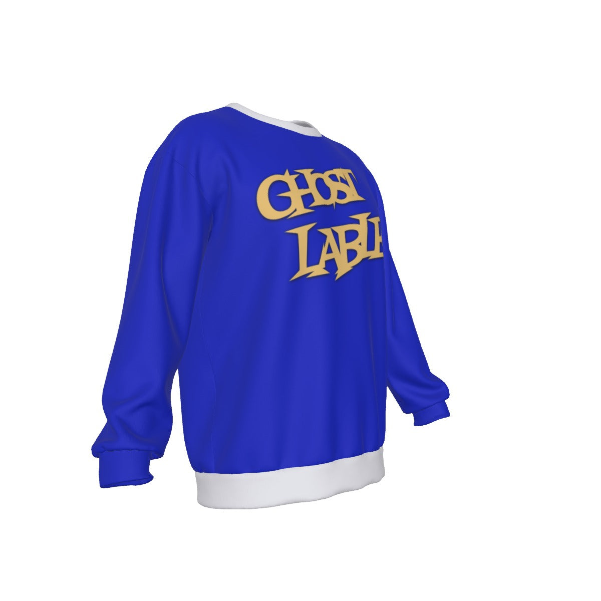 All-Over Print Men's Drop Shoulder Round Neck Long-Sleeved Sweatshirt