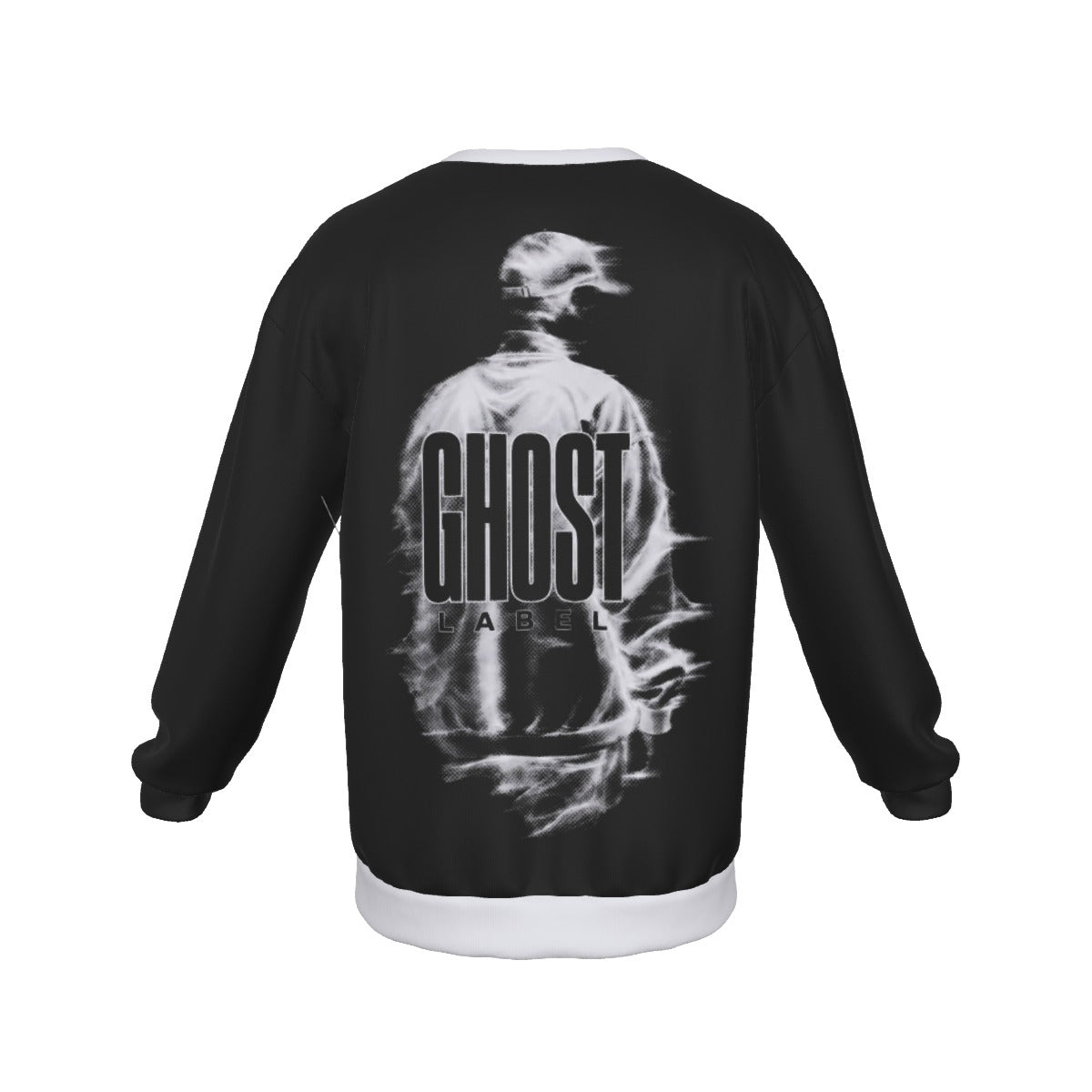 All-Over Print Men's Drop Shoulder Round Neck Long-Sleeved Sweatshirt