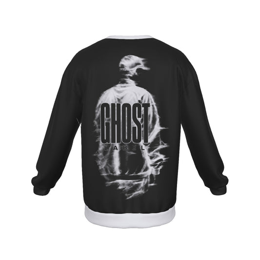 All-Over Print Men's Drop Shoulder Round Neck Long-Sleeved Sweatshirt