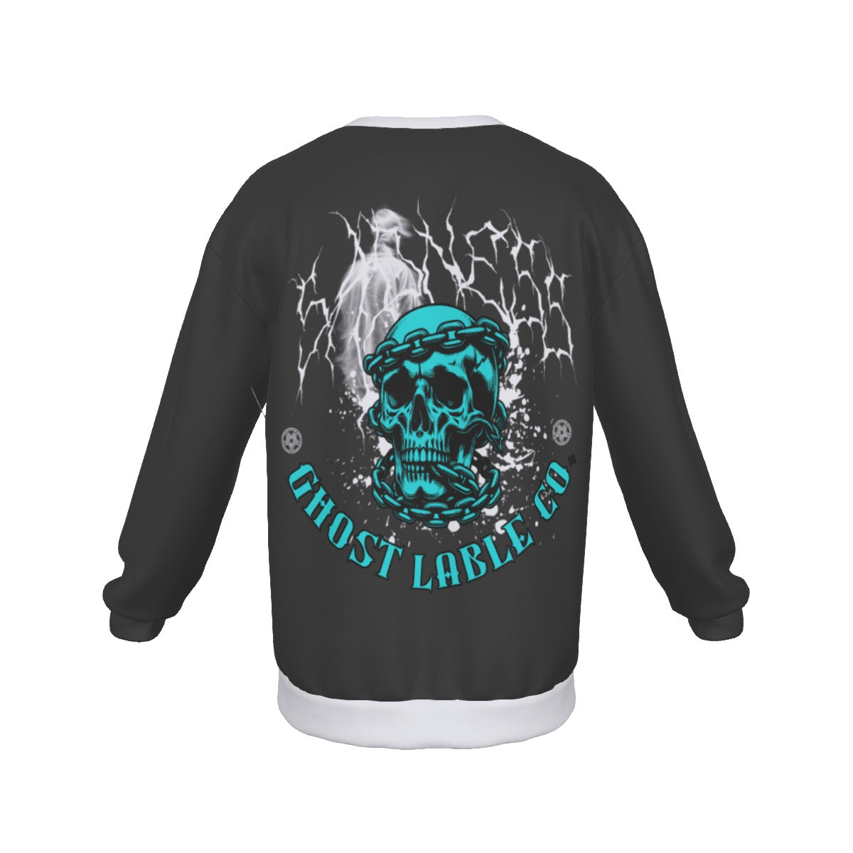 All-Over Print Men's Drop Shoulder Round Neck Long-Sleeved Sweatshirt