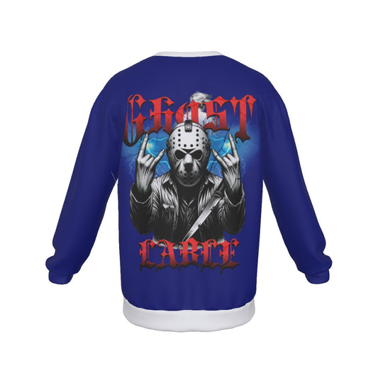 All-Over Print Men's Drop Shoulder Round Neck Long-Sleeved Sweatshirt