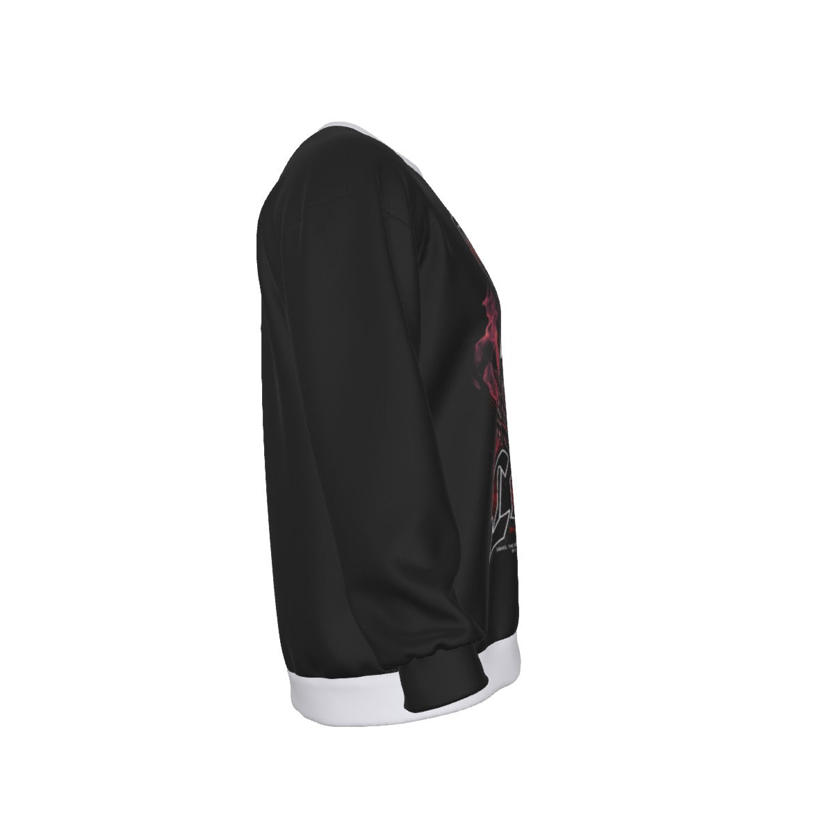 All-Over Print Men's Drop Shoulder Round Neck Long-Sleeved Sweatshirt
