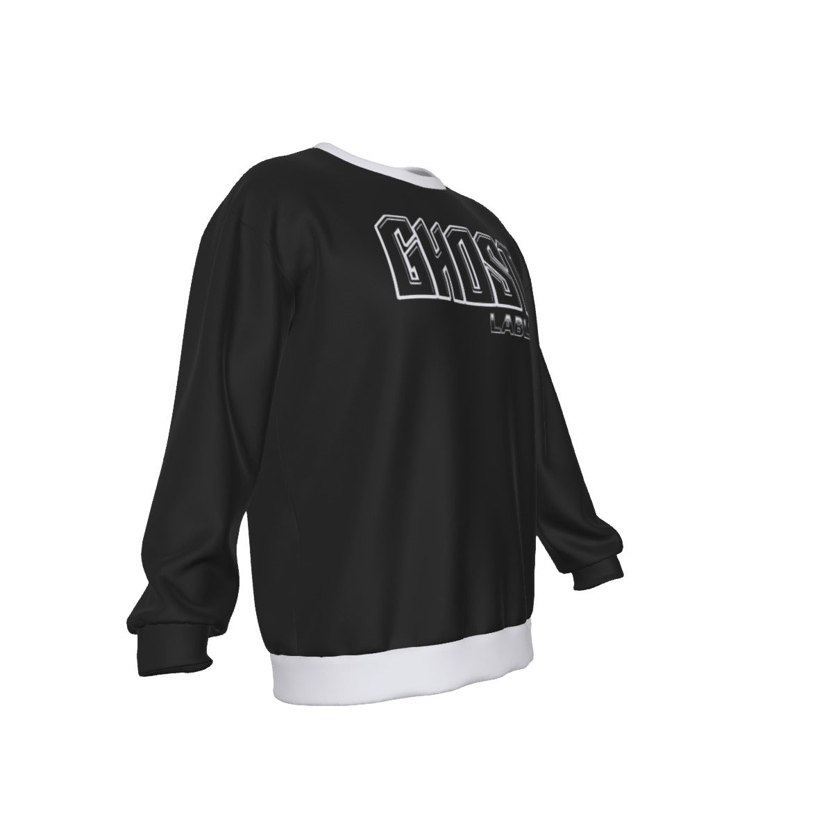 All-Over Print Men's Drop Shoulder Round Neck Long-Sleeved Sweatshirt