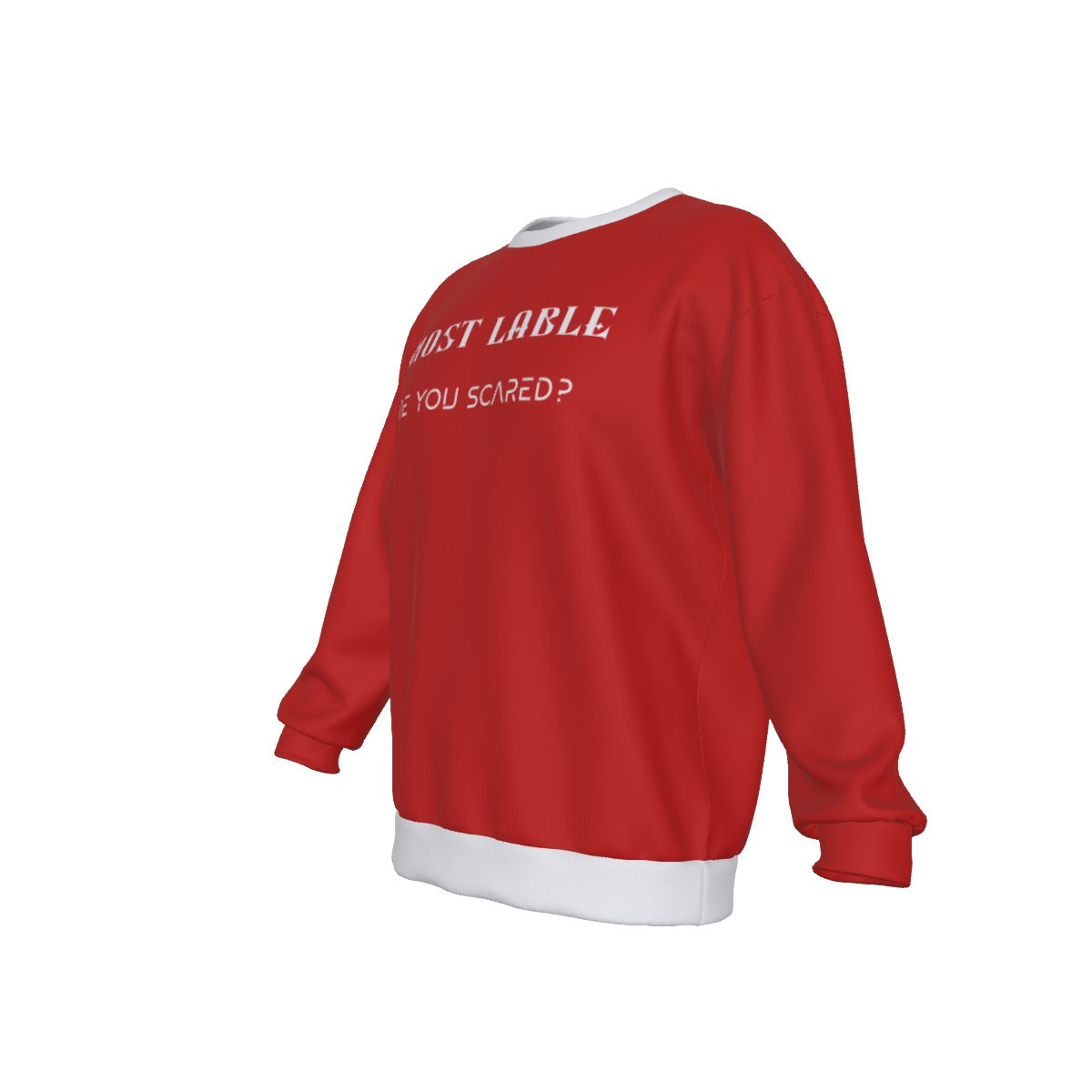All-Over Print Men's Drop Shoulder Round Neck Long-Sleeved Sweatshirt