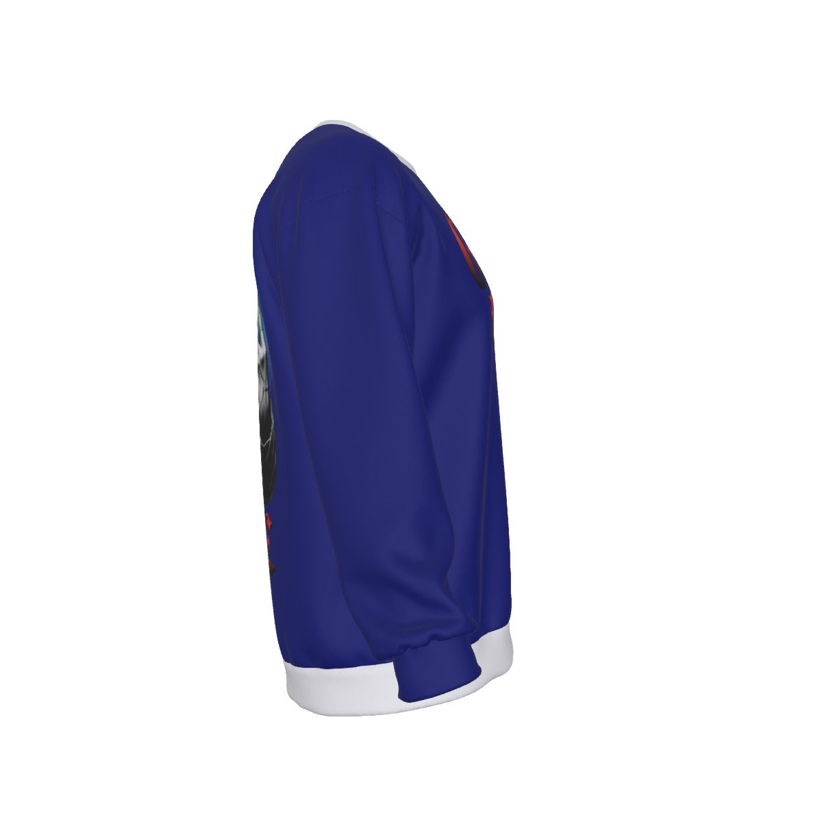 All-Over Print Men's Drop Shoulder Round Neck Long-Sleeved Sweatshirt