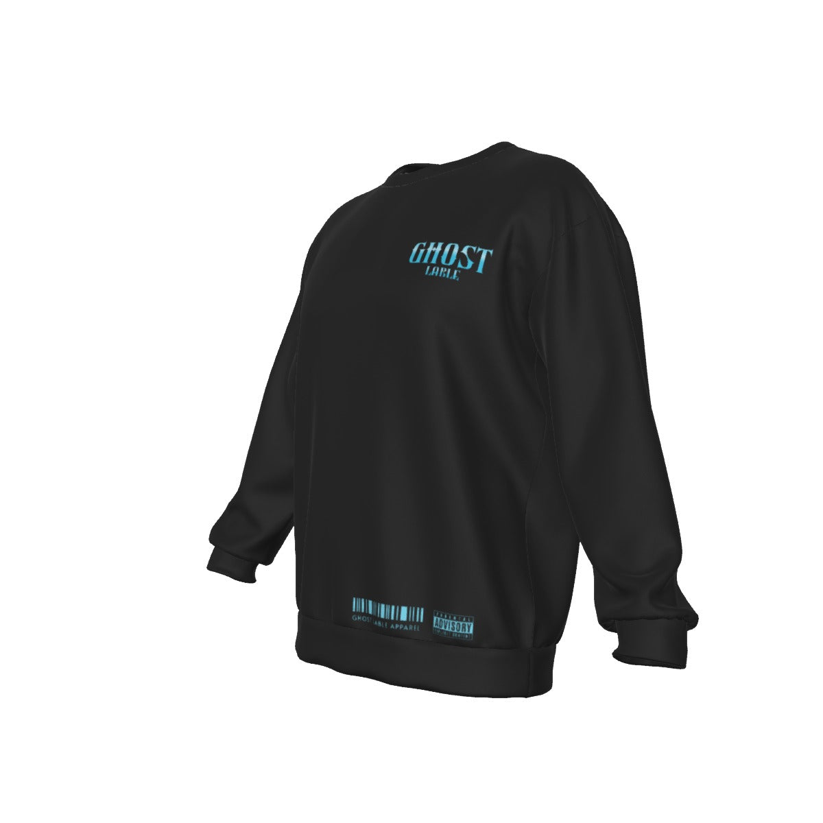 All-Over Print Men's Drop Shoulder Round Neck Long-Sleeved Sweatshirt