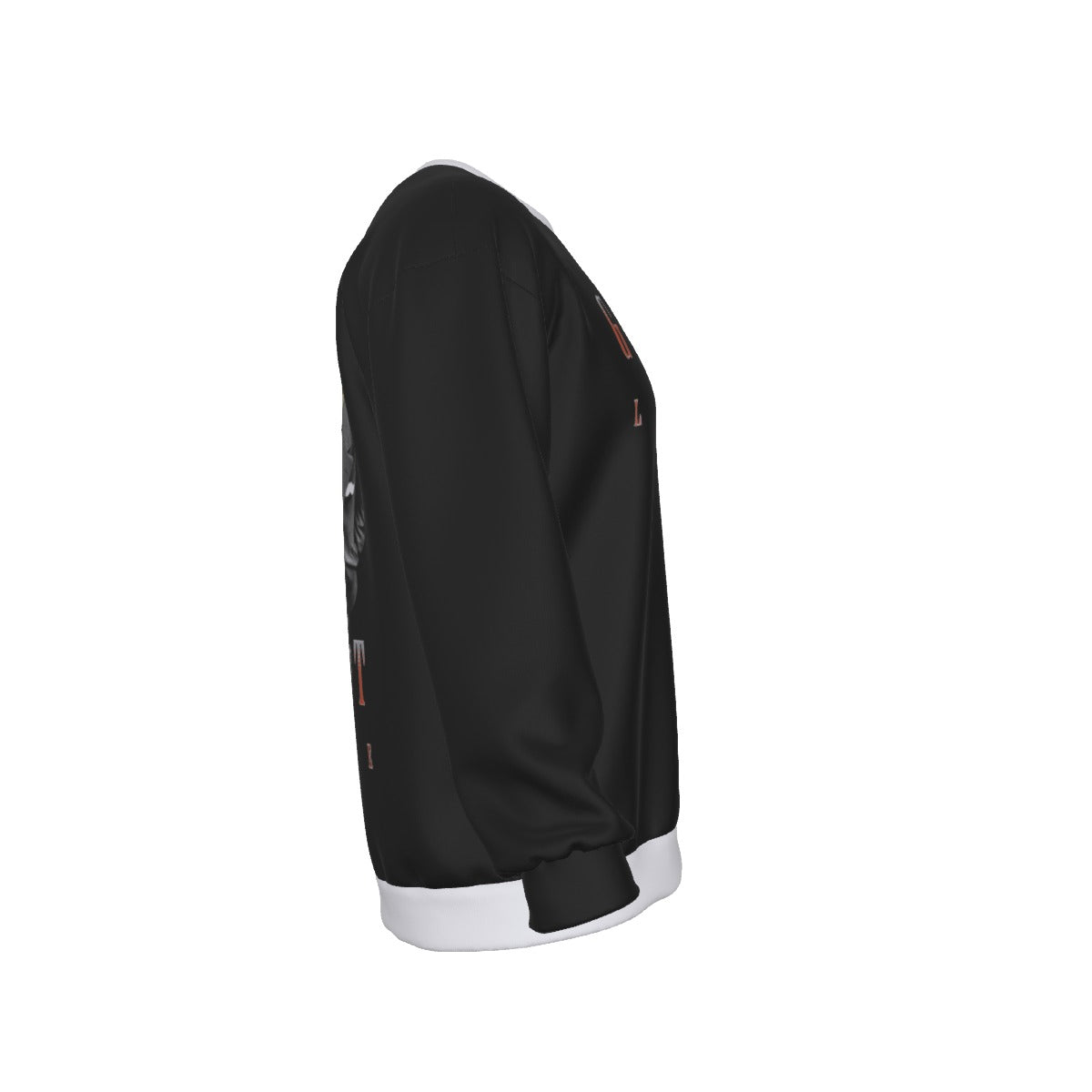All-Over Print Men's Drop Shoulder Round Neck Long-Sleeved Sweatshirt