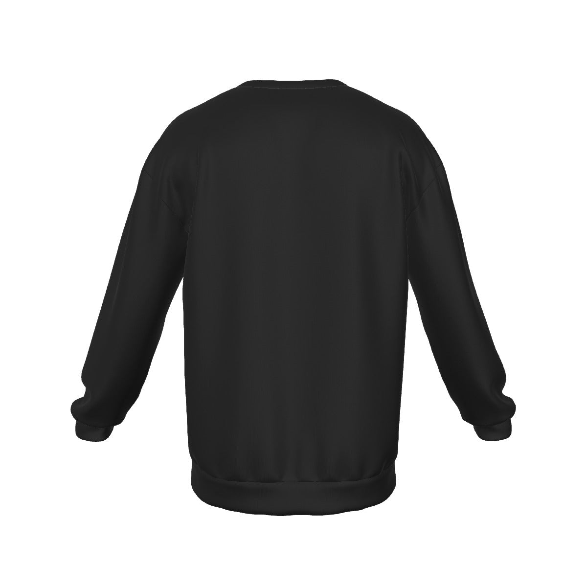 All-Over Print Men's Drop Shoulder Round Neck Long-Sleeved Sweatshirt