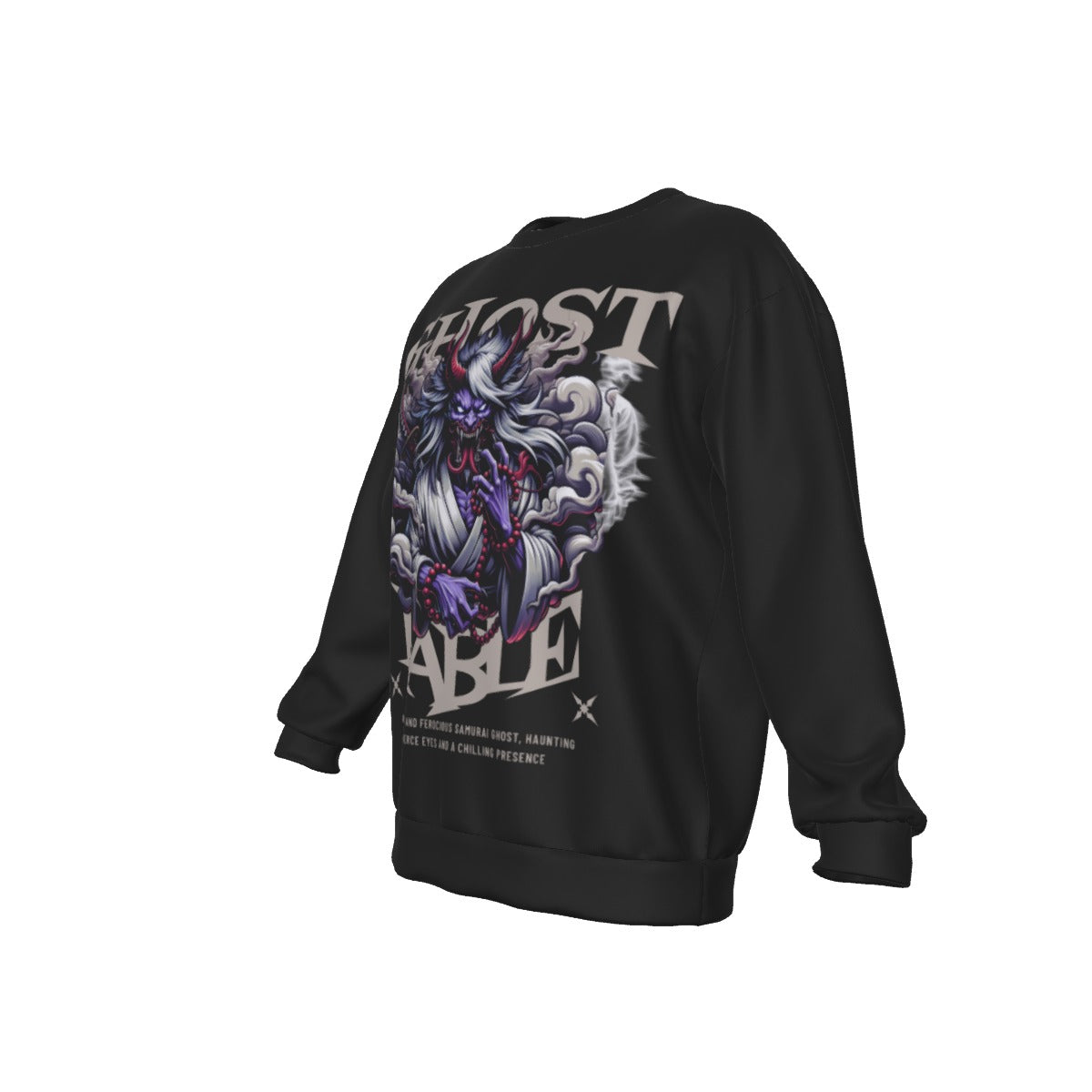 All-Over Print Men's Drop Shoulder Round Neck Long-Sleeved Sweatshirt
