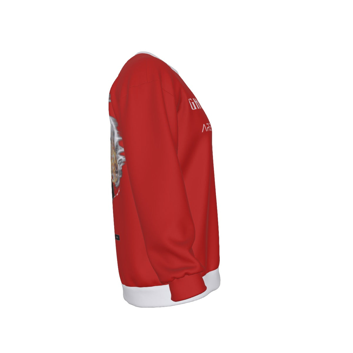 All-Over Print Men's Drop Shoulder Round Neck Long-Sleeved Sweatshirt