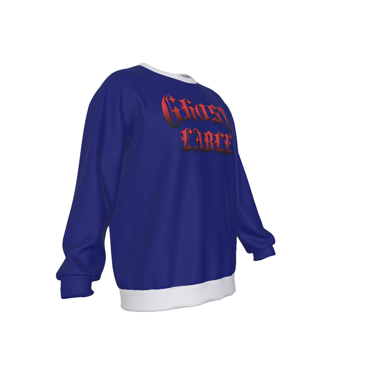 All-Over Print Men's Drop Shoulder Round Neck Long-Sleeved Sweatshirt