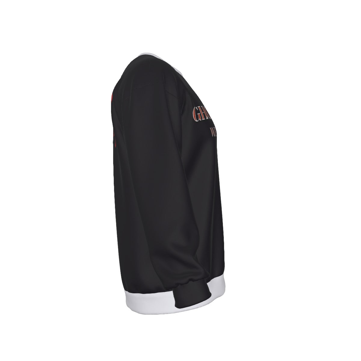 All-Over Print Men's Drop Shoulder Round Neck Long-Sleeved Sweatshirt