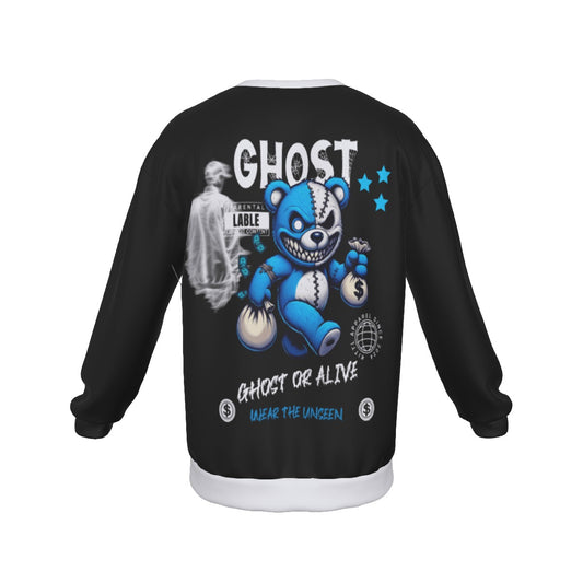 All-Over Print Men's Drop Shoulder Round Neck Long-Sleeved Sweatshirt