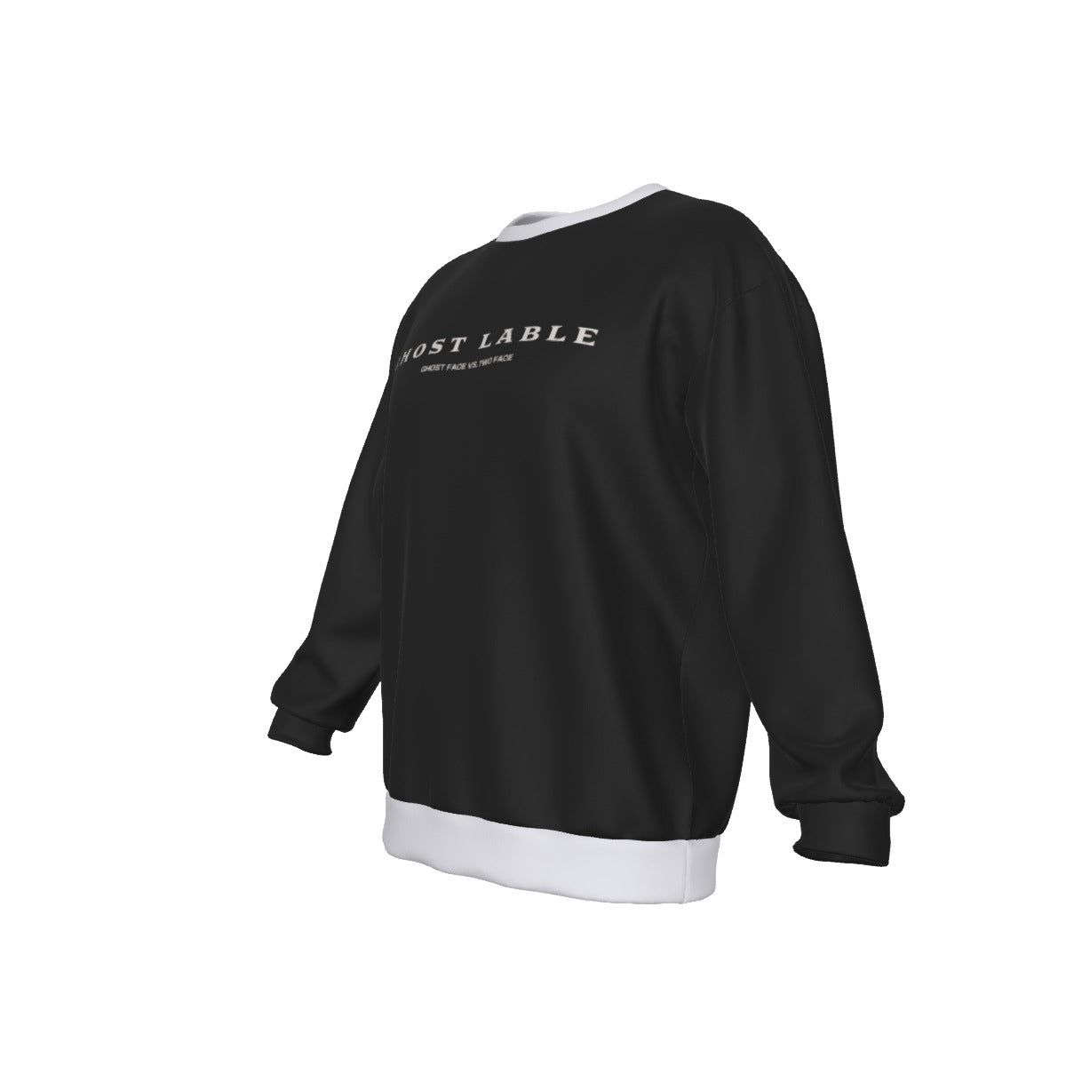 All-Over Print Men's Drop Shoulder Round Neck Long-Sleeved Sweatshirt