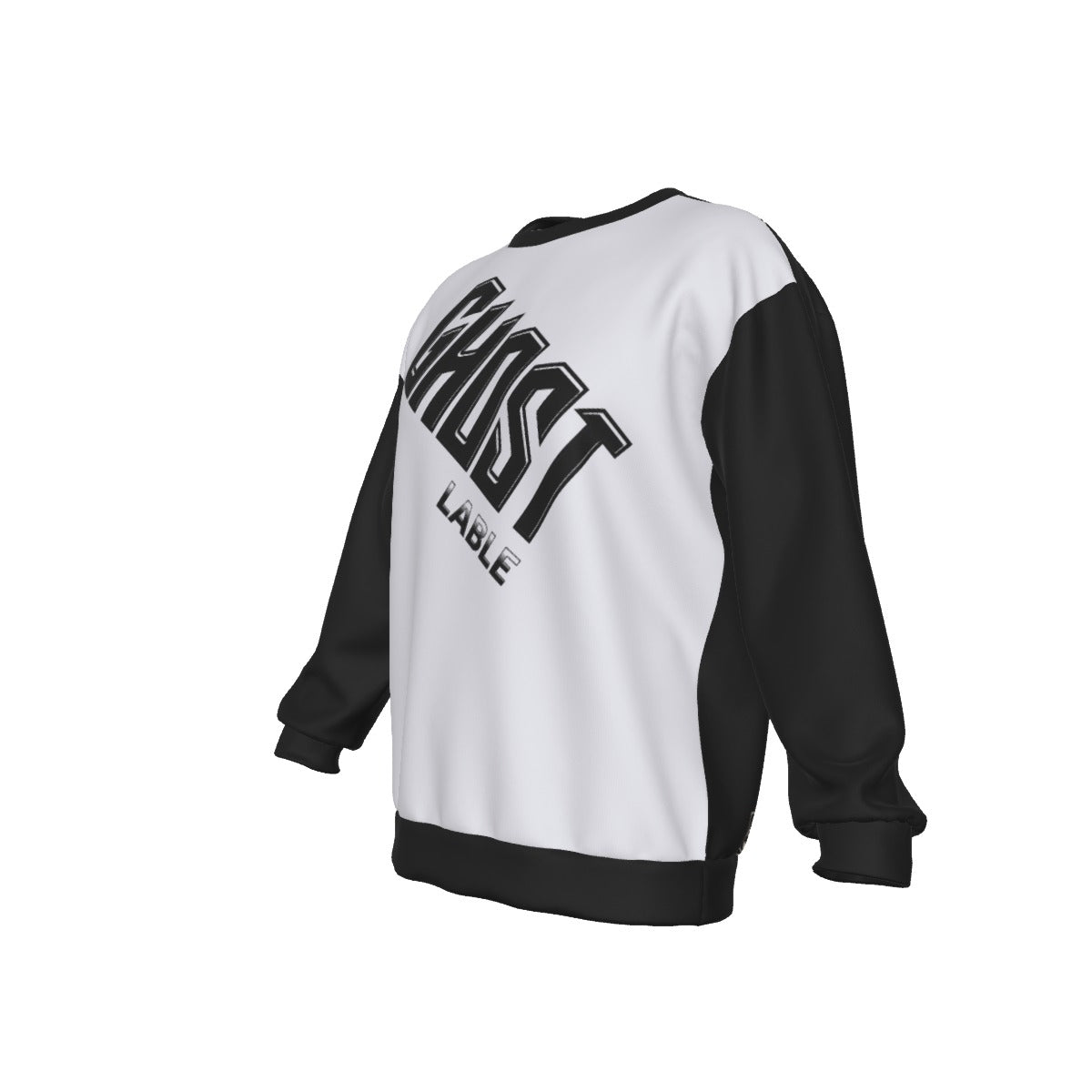 All-Over Print Men's Drop Shoulder Round Neck Long-Sleeved Sweatshirt