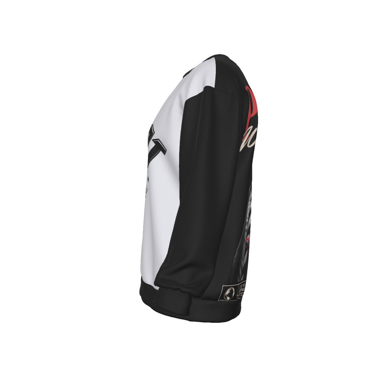 All-Over Print Men's Drop Shoulder Round Neck Long-Sleeved Sweatshirt