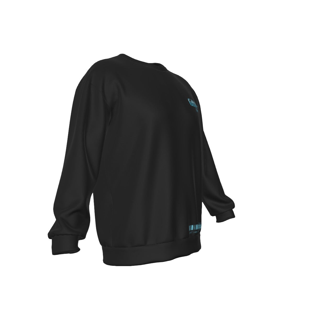 All-Over Print Men's Drop Shoulder Round Neck Long-Sleeved Sweatshirt