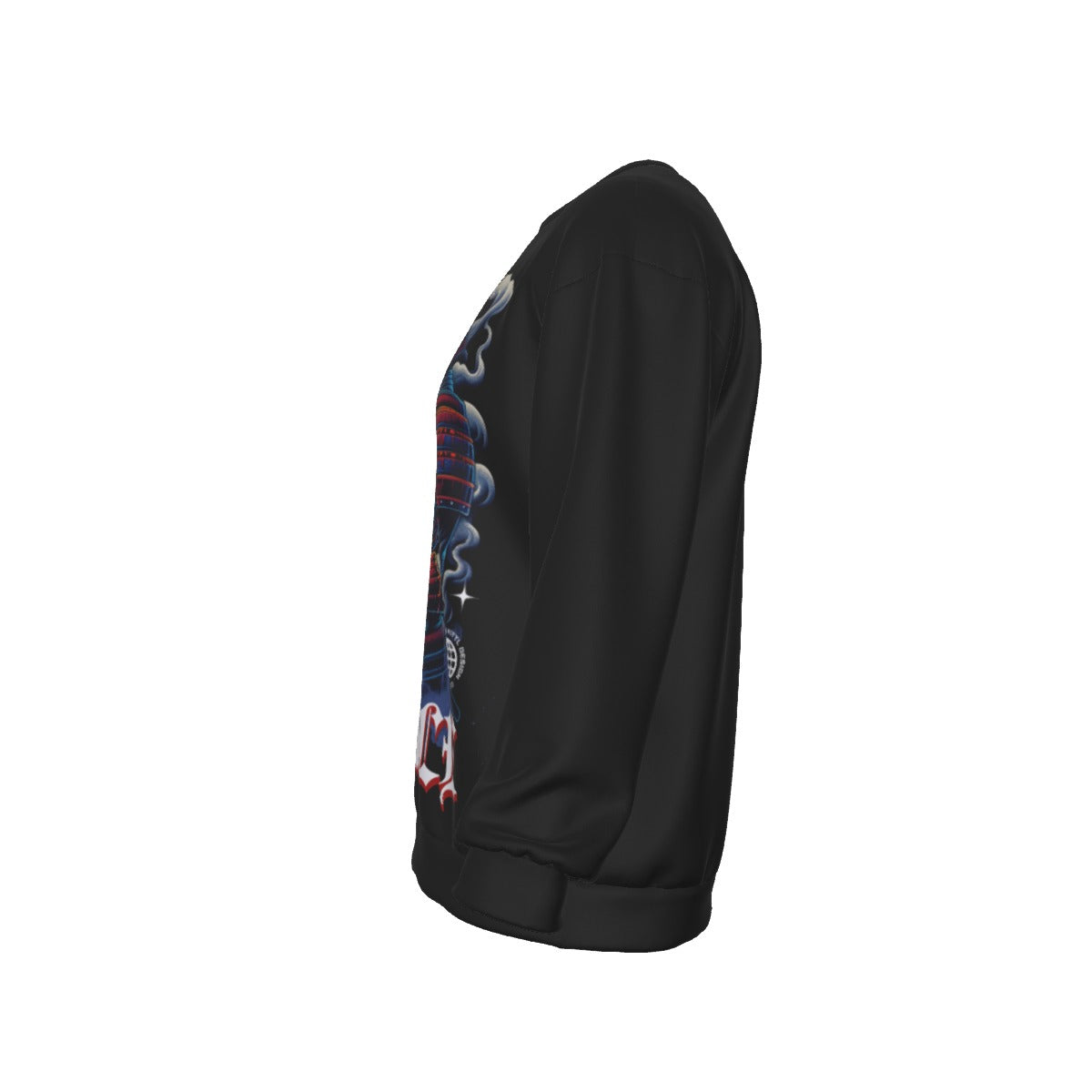 All-Over Print Men's Drop Shoulder Round Neck Long-Sleeved Sweatshirt