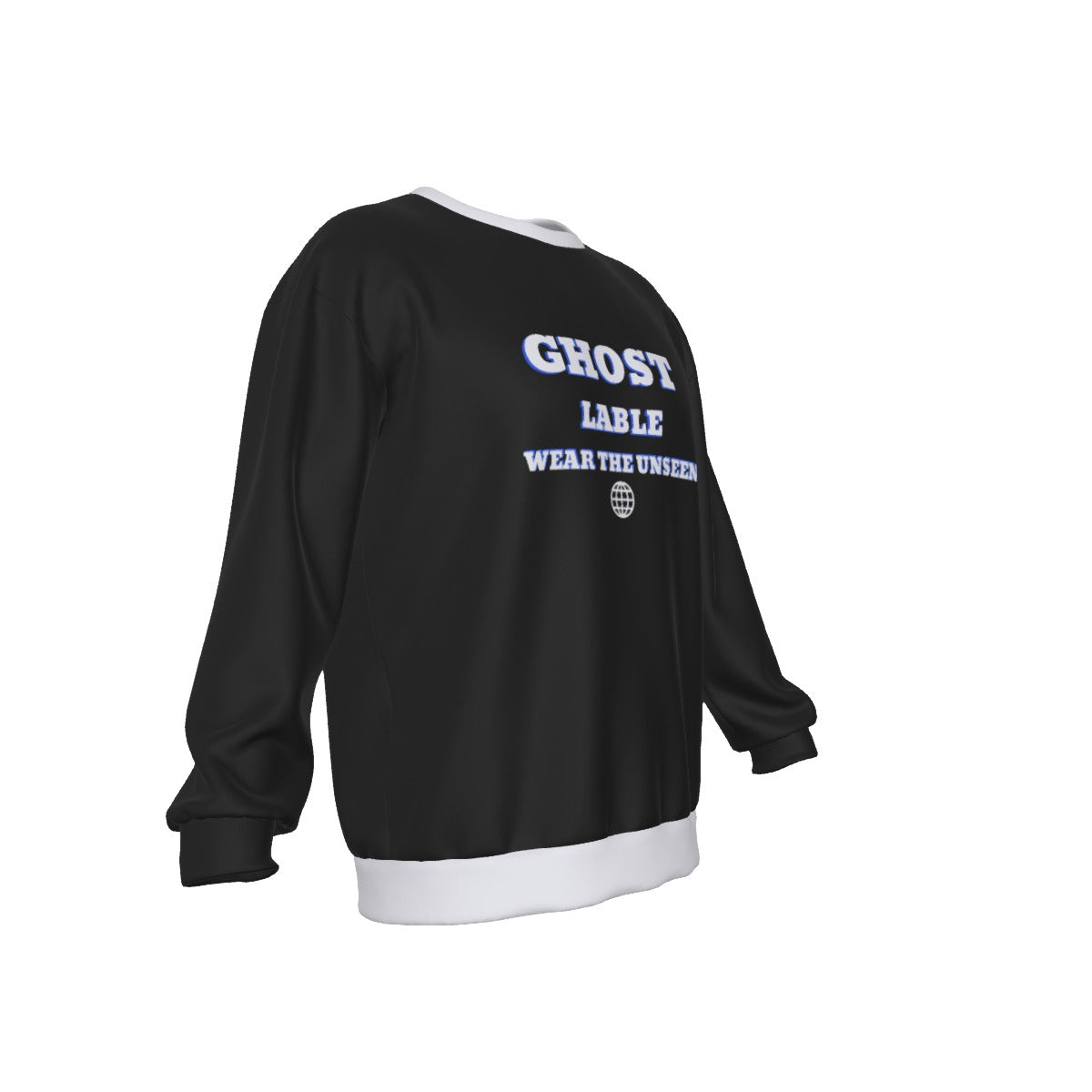 All-Over Print Men's Drop Shoulder Round Neck Long-Sleeved Sweatshirt