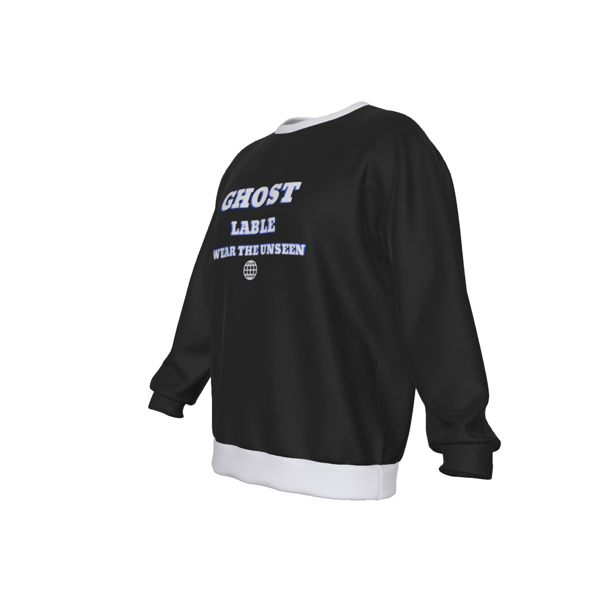 All-Over Print Men's Drop Shoulder Round Neck Long-Sleeved Sweatshirt