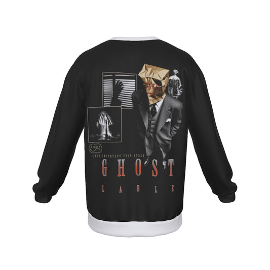 All-Over Print Men's Drop Shoulder Round Neck Long-Sleeved Sweatshirt